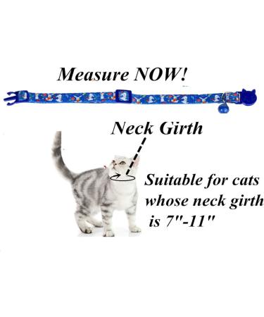 BoomBone Easter Cat Collar Set - Set of 2 Spring Kitten Collars with Bell - Buy Online on GoSupps.com