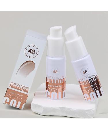 Foundation Color Change Face Concealer Cream Oil Control Face Cream Flawless Smooth Finish Lightweight Moisturizing Formula 30ml For Women Men Daily Travel Makeup - Buy Online on GoSupps.com