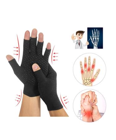 BEABAG One Compress Bamboo Arthritis Gloves Onecompress Bamboo Arthritis Gloves Bamboo Arthritis Gloves (Black L) Black Large - Buy Online on GoSupps.com