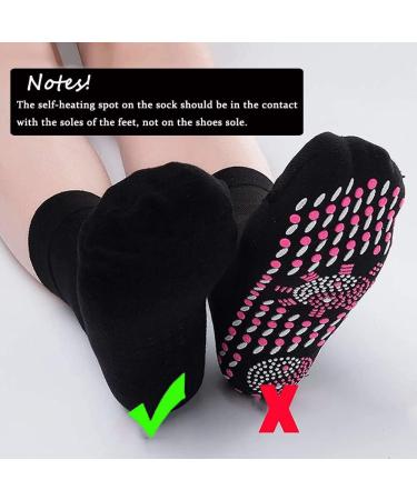 Buy Dsliha Self-Warming Magnetic Field Therapy Socks - Unisex Tourmaline Winter Massage Socks for Hiking Skiing & Camping | International Shipping Available - Buy Online on GoSupps.com