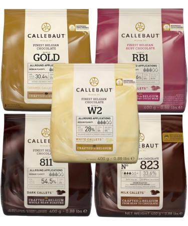 Callebaut Bundle 5 x 400g