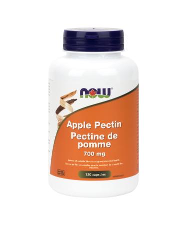 NOW Supplements Apple Pectin 700mg Capsules 120 Count