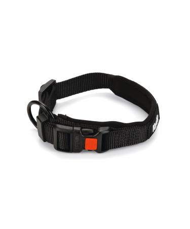Karlie Art Sportiv Premium Hundehalsb nder Nylon Schwarz 30-35x2 cm Schwarz L: 30-35 cm B: 20 mm