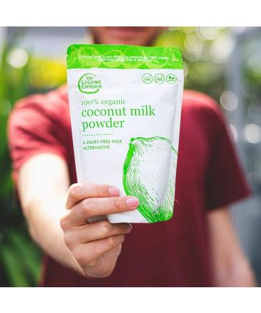 Organic Coconut Milk Powder 250g - Dairy & Gluten-Free - Vegan - High Lauric Acid - 65% Coconut Oil - Pure - 1 Pack - Buy Online on GoSupps.com
