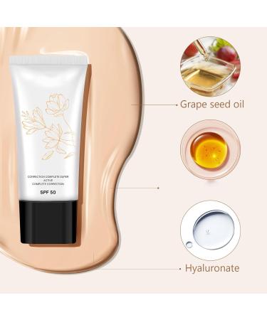 Makeup Primer For Face Primer before makeup Moisturizing and non-sticky Brightens skin tone Light and fitting CC primer Blurring Face Primer Makeup Base for Smooth and Even Complexion - Buy Online on GoSupps.com