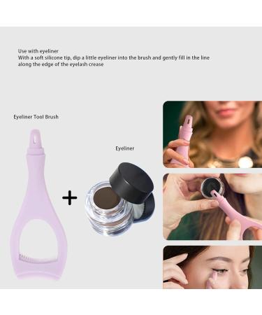 Reusable Silicone Eyeliner Stencils Multifunctional Eyeliner Stencils Wing Tips Eyeliner Aid Eyeshadow Applicators Mascara Shield Guard Eye Makeup Tool - Buy Online on GoSupps.com