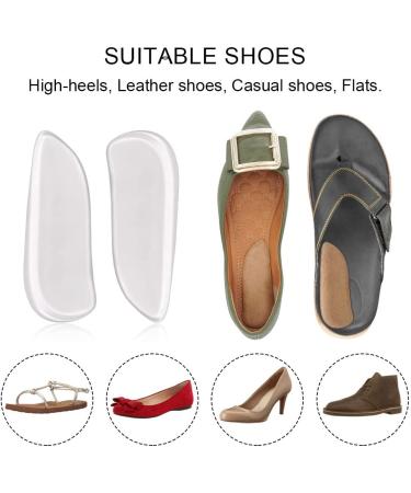 Dr. Foots Orthopedic Gel Heel Wedge Insoles - 3 Pairs for Foot Alignment, Knee Pain, Bow Legs, Osteoarthritis - Supination & Pronation Support - Buy Online on GoSupps.com