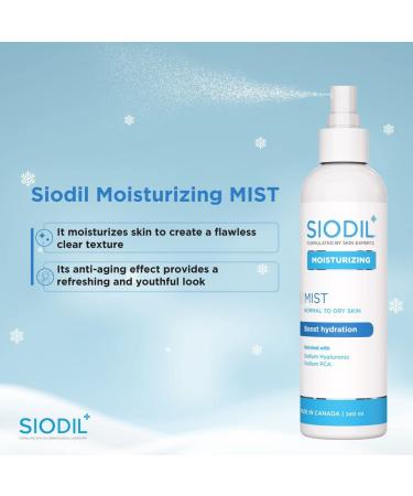 Moisturizing Face Mist for Normal to Dry Skin - Hydrating Spray with Sodium Hyaluronate & PCA | Reduces Open Pores & Boosts Nutrition - 240ml - Buy Online on GoSupps.com