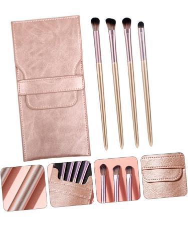 DRESSOOS 1 4pcs Eye Makeup Brushes Eye Makeup Brush Kit Highlighter Brush Mini Brush Artificial Fiber Pink - Buy Online on GoSupps.com