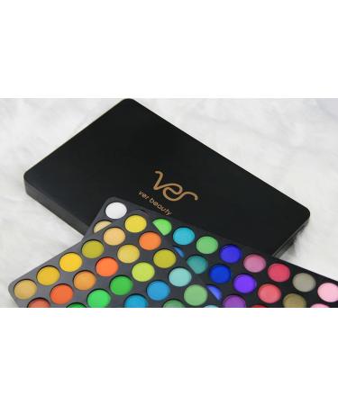 VER Modern Portable Starr Lush 120 Eyeshadows Palette | Shimmer & Matte with Mirror - Buy Online on GoSupps.com