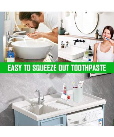 Buy Cosswe Toothpaste Squeezer Set - 3 Colorful Plastic Tube Dispensers for Easy Bathroom Use | Ideal for International Shipping - Buy Online on GoSupps.com