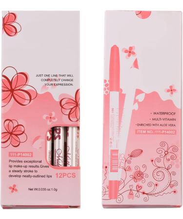  Generisch Lip pencil - 12 colors - Long-lasting and smudge-proof - For women girls family sister and girlfriend - Buy Online on GoSupps.com