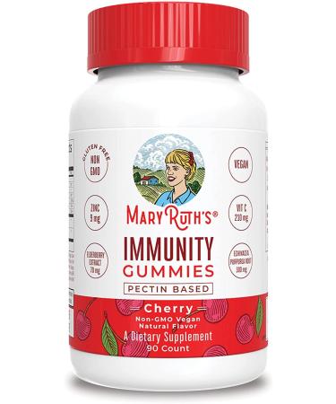 MaryRuth Organics Immunity Gummies Cherry 90 Gummies