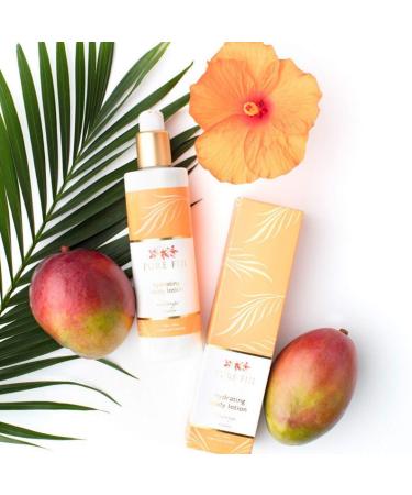 PURE FIJI Hydrating Mango Body Lotion - Organic Moisturizer 12 oz - Buy Online on GoSupps.com