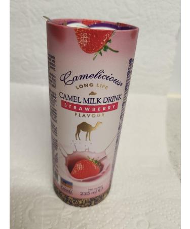 Camelicious Camel Milk Strawberry Flavoured Pack Of 3 - Buy Online on GoSupps.com
