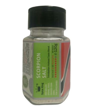 Scorpion Salt Spice King Trinidadian Hottest Taste Blend 120 g 4.23 oz
