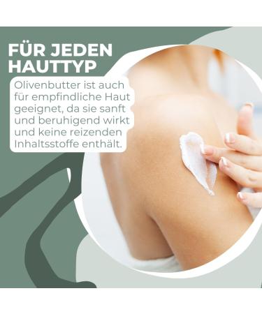 Olive Oil Full Body Care - Olive Butter Cream 500ml with Vitamin E | Shop Now for Nourishing Skin - Buy Online on GoSupps.com