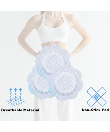 Lot de 100 patchs autocollants jetables d'huile de ricin pour nombril tissu hydroenchev tr tr s absorbant pas de lavage facile utiliser - Buy Online on GoSupps.com