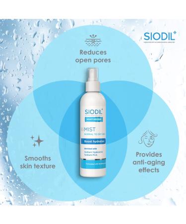 Moisturizing Face Mist for Normal to Dry Skin - Hydrating Spray with Sodium Hyaluronate & PCA | Reduces Open Pores & Boosts Nutrition - 240ml - Buy Online on GoSupps.com