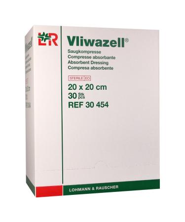 Vliwazell Absorbent Compresses 20x20 cm Sterile