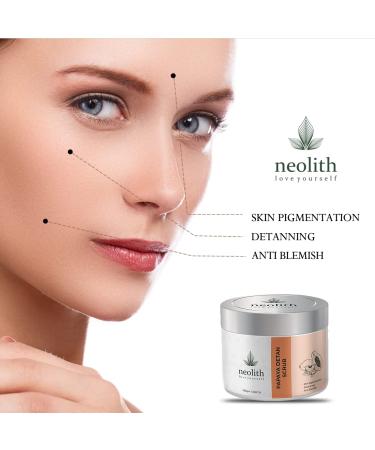 Papaya De tan Face & Body Scrub Organic 100 Gm - Buy Online on GoSupps.com