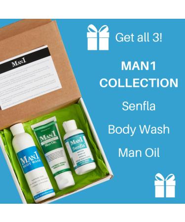 Man1 Collection: Premium Man Oil Senfla & Body Wash - Perfect Gift for Him Anniversary & Birthday Essentials - Buy Online on GoSupps.com
