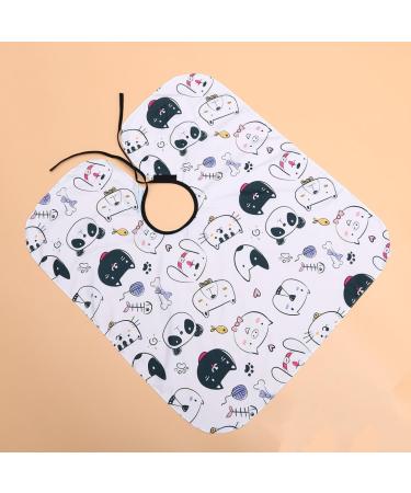Minkissy Children's Cartoon Haircut Cap - Waterproof Salon Apron & Eat Bib - Fun & Stylish Kids Hairdresser Accessories - Buy Online on GoSupps.com