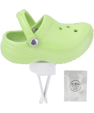 Premium Green Car Fragrance Diffuser Clips - Easy Snap Auto Aromatherapy Ventilation for Freshness & Odor Removal - Buy Online on GoSupps.com