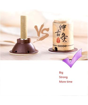 DUNSBY Moxa Roll Sticks - 30pcs Self-Stick Moxibustion Tubes for Meridian Heating | Natural Artemisia Therapy - Buy Online on GoSupps.com