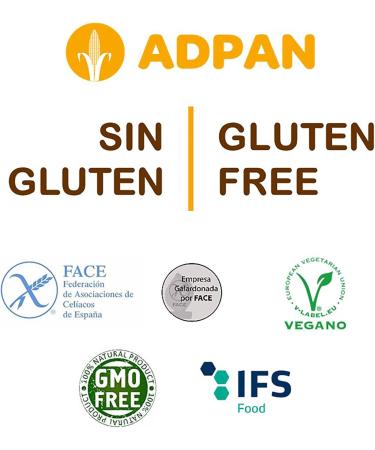 Adpan Pack of Gluten Free Palms with Assorted Flavors. Chocolate and Traditional Puff Pastry Palms Allergen-Free Puff Pastry Palmas. 2 Packs per Flavor. 400g - Buy Online on GoSupps.com