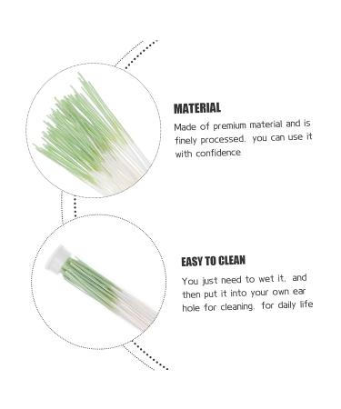 Total War 9 Sets Ear Cleaning Line - Disposable Ear Floss and Tools for Household Cleaner - Portable Ear Hole Cleaner, Light Green - 3pcs - Buy Online on GoSupps.com