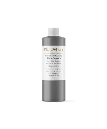 Black Coconut Fragrance Oil 8 fl. oz. Scented Oil for DIY Soap Making Candles Bath Bombs Body Butters. Used in Aromatherapy Diffusers Burners and Warmers. Great Addition to Lotions and Creams.