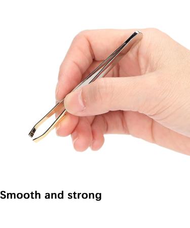 Cosmetic Tweezers Precision Tweezers Eyebrow Tweezers Anti Static Safe for Eyebrows Facial Hair for Girls for Women for Ingrown Hair - Buy Online on GoSupps.com