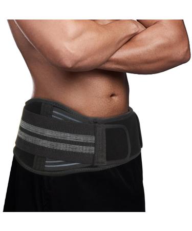 SI Joint Belt Hip Brace: Ultrastrong Support for Sacroiliac Pelvis Trochanter w/ Built-in Lumbar Pads/Relief of Sciatica Chronic Pain in Lower Back Hip Pelvic Sciatic Nerve/Regular Size Men&Women One Size