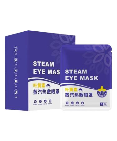 Evember Steam Mask 10 Pieces Heated Steam Mask Hot Compresses for Home Spa Relaxation Bedtime Routine Meditation Session Post-Workout Recovery Relaxation