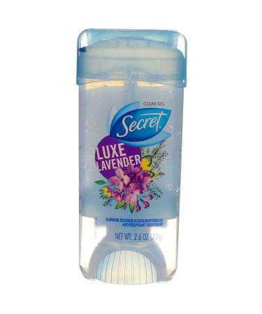 Buy Secret Fresh Clear Gel Antiperspirant Deodorant Luxe Lavender 2.6 oz - Long-Lasting Protection & Freshness Ships Internationally - Buy Online on GoSupps.com