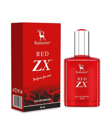 Ramsons - RED ZX Eau De Parfum | 30 ML | Perfume for Men | TN - Bergamot Lemon Lavender Rosemary Basil | MN - Carnation Jasmine Geranium Allspice | BN - Musk Amber Cedar Patchouli Mossy - Buy Online on GoSupps.com