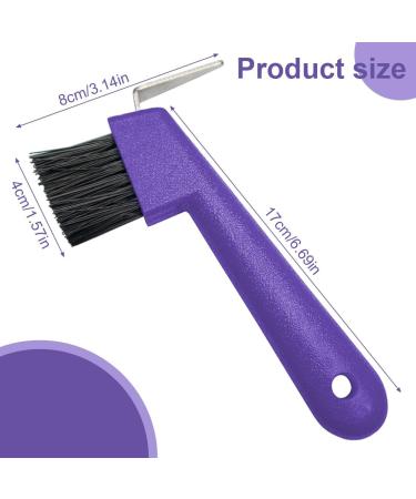 Buy HZAOPZE 2 PCs 2-in-1 Hoof Scraper & Brush - Anti-Slipping Horse Grooming Tool for Clean Hooves | International Shipping Available - Buy Online on GoSupps.com