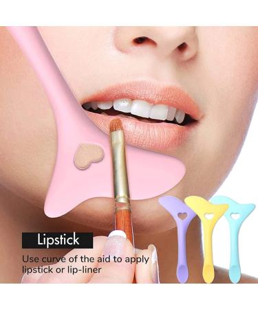 Silicone Aid Stencils Wing Tips Reusable Silicone Tool Mascara Drawing Aid Makeup Tool Applicator Tool () - Buy Online on GoSupps.com