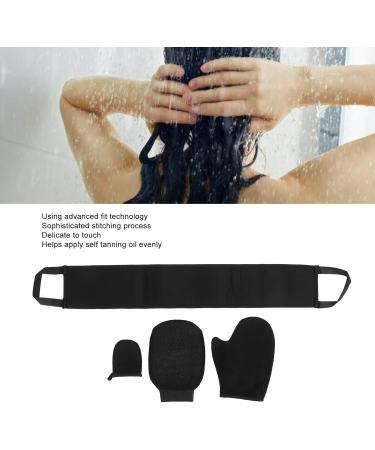 4 pi ces Kit applicateur de Gant autobronzant Double Face floqu Gant exfoliant applicateur de Lotion pour Le Dos - Buy Online on GoSupps.com