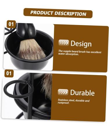 Buy Hemoton 1 Set Beard Shaver for Men - Sequin Makeup Bag Razor Bowl Rack & Organizer | International Shipping Available - Buy Online on GoSupps.com