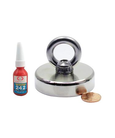 425 lb Junior Magnet Fishing Kit | Neodymium Magnet, Waterproof Carry Case, Paracord, Gloves & Threadlocker - Buy Online on GoSupps.com