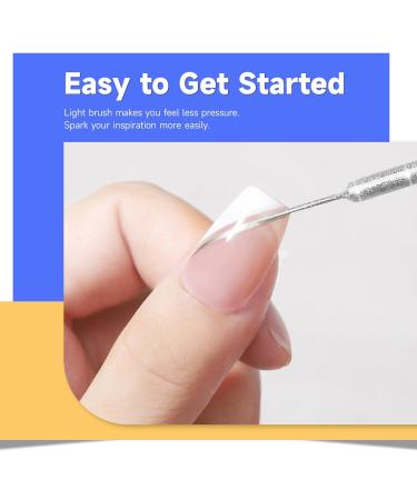 12 Colors Gel Nail Polish Liner Set - Reflective Glitter UV Gel for DIY Nail Art & Manicure Gifts - Buy Online on GoSupps.com