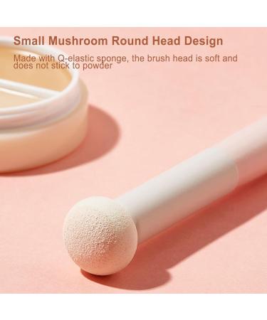 lyanny Mushroom Makeup Sponge Concealer Brush | Nose Contour Puff Brightening Concealer Brush Nose Contour Puff Applicator Concealer Brush for Face Women Nose - Buy Online on GoSupps.com