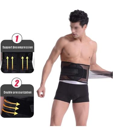 Adjustable Lumbar Support Belt for Men & Women - Back Pain Relief Brace for Squat Training | X-Large Size - Buy Online on GoSupps.com