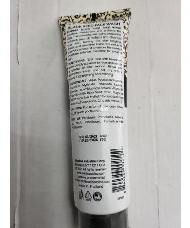 Black Seed Face Wash 100 mL - Nourishing Skincare for All Skin Types | Shop Internationally - Buy Online on GoSupps.com