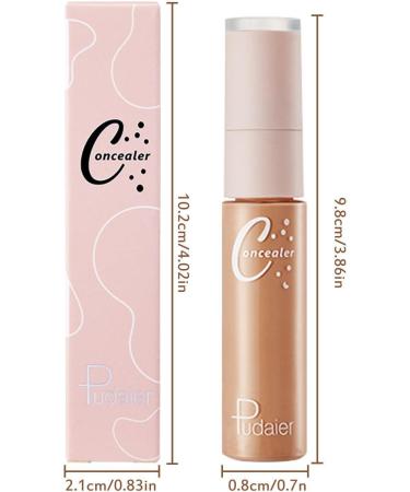 Full Coverage Concealer - Double Ended Contouring Highlight Stick Face Contours Sticks Makeup Face Shaping Cream Concealer for Makeup Artists Aezon #05 - Buy Online on GoSupps.com