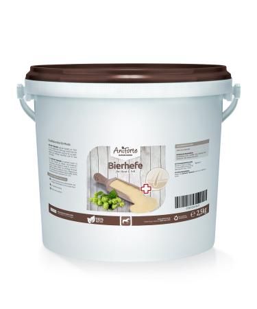 AniForte 100% pure beer yeast 2500g - natural product for horses shiny strong hair dress vital skin general strengthening & promotion of fitness appetite -stimulating vitamins & minerals