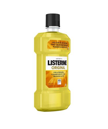 Listerine Original Antiseptic Mouthwash 1L - Kills 99% of Germs for Fresh Breath & Healthy Gums | ADA Accepted Original Flavor - Buy Online on GoSupps.com
