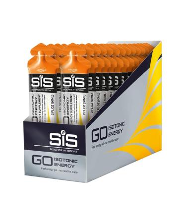 SCIENCE IN SPORT Isotonic Energy Gels, 22g Fast Acting Carbohydrates, Performance & Endurance Sport Nutrition for Athletes, Energy Gels for Running, Cycling, Triathlon, Orange - 2 oz - 30 Pack - Buy Online on GoSupps.com
